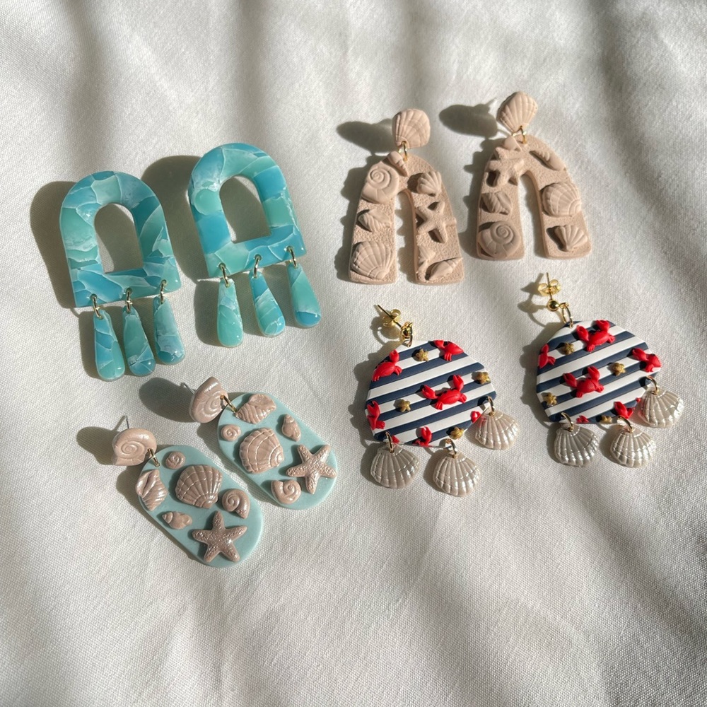 Sea inspired dangles - Picture 5 of 5